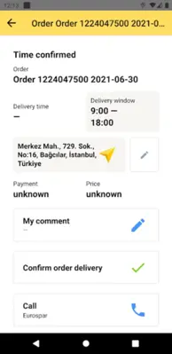 Yandex.Courier (corporate app) android App screenshot 1